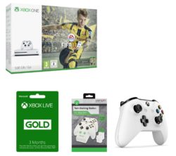MICROSOFT Xbox One S with Gaming Bundle